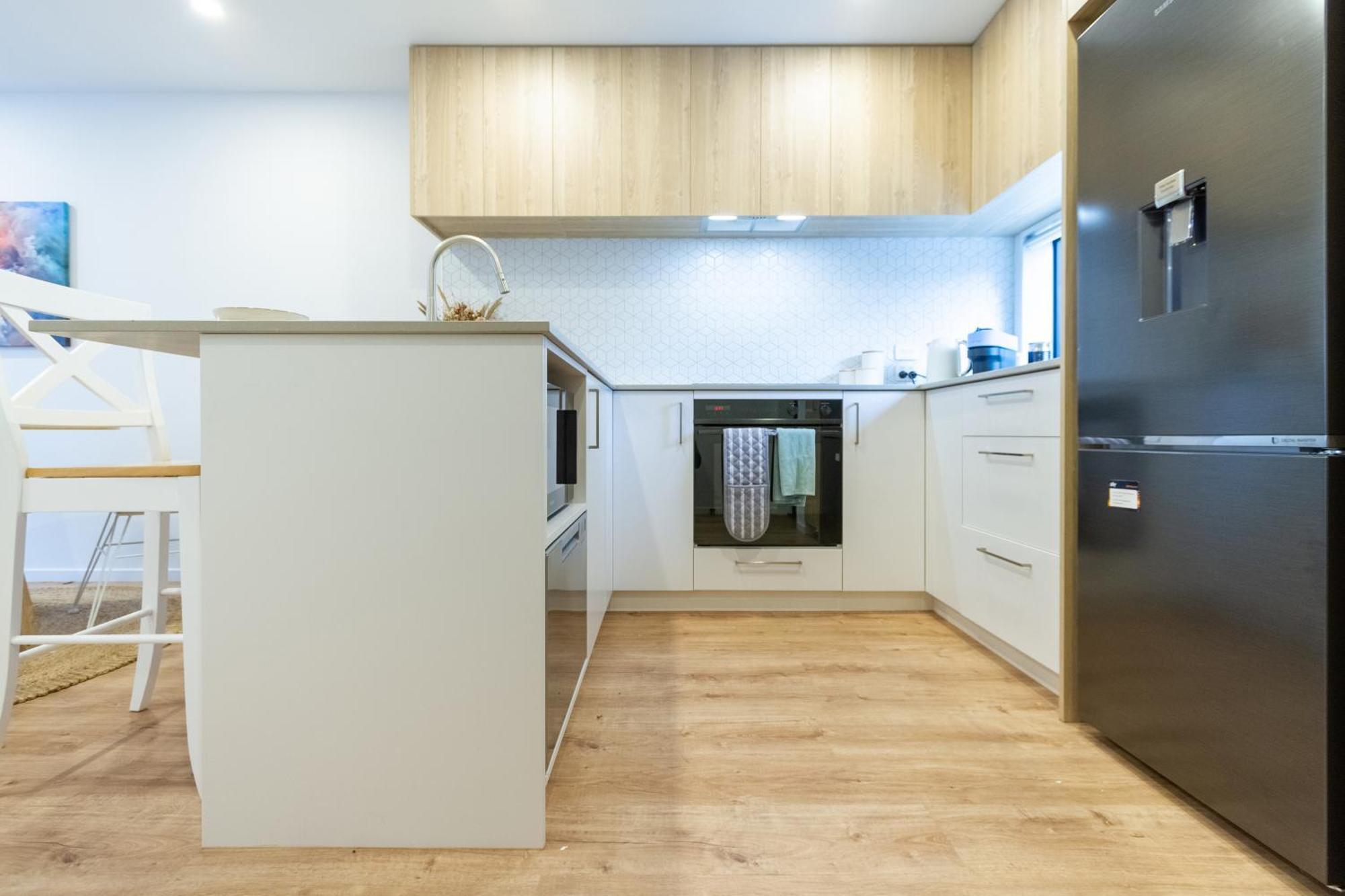Modern 2 Bed 2 Bath Opposite Hagley Park Apartment Christchurch Exterior foto